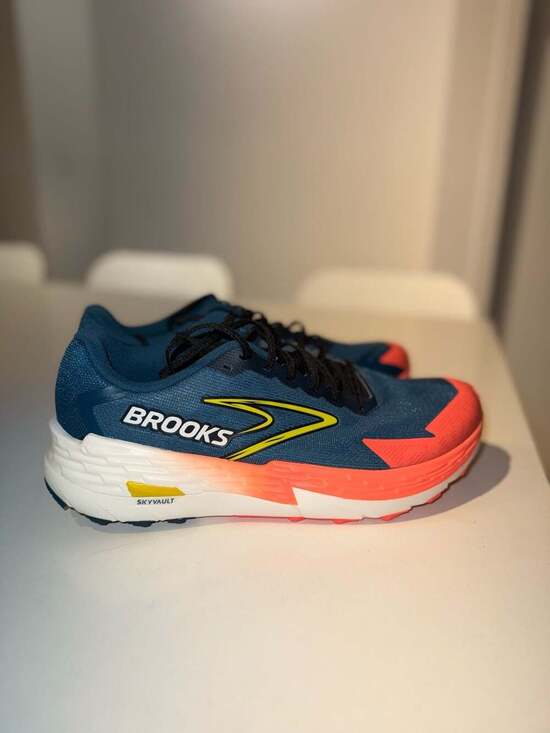 Brooks Catamount 4 Men\'s Trail Running Shoes Size 11 Legion Blue/Flame main image 9